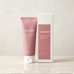 Collagen Foam Cleanser 100ml Facial Cleanser Deep Hydrating Brightening <b>Face</b> Wash OEM Private Label Anti Aging Skincare - Product Image 5