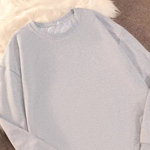 Nueva Sudadera de Forro Polar de Alta Calidad con Logotipo Personalizado 2026, Corte Regular, Peso Pesado, Poliéster/Algodón, Color Sólido, Primavera, Ecológica, para Hombre - Product Image 3