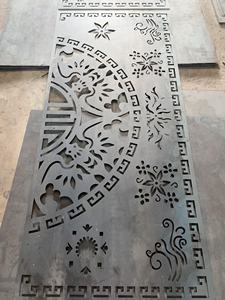 Panel de Valla de Acero Cortado con Láser CNC, Valla Decorativa de Seguridad para Exteriores, Panel de Valla de Acero Decorativo Cortado con Láser, Diseño de Jardín para Exteriores - Product Image 6