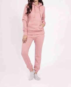 Custom Logo Women's Oversized Hoodie <b>Joggers</b> Tracksuit <b>Set</b> Casual Wear <b>Matching</b> Outfit Activewear Wholesale 2026 - Product Image 3