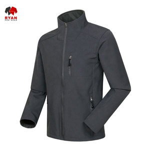 Chaqueta Softshell de Diseño Personalizado Ryan Pro Gear para Hombre, Tejido Transpirable, Cierre de Cremallera con Logotipo Personalizado - Product Image 1