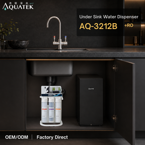 Distributeur d'eau sous évier pour hôtel Aquatek AQ-3212B |   Grand réservoir chauffant de 3,6 L |   Système RO à 5 étapes |   Chauffage efficace 750W | 110V-240V - Product Image 1