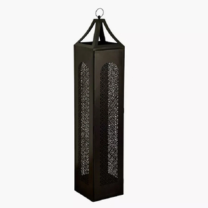 New Magnificent Floor & Home Decorative Centerpiece Stylish Metal & Glass <b>Lantern</b> for Home Decoration In <b>Silver</b> Finished - Product Image 5