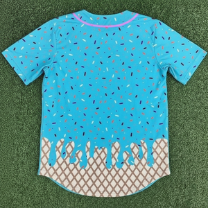 Vente en gros de maillots de baseball unisexes de haute qualité en jersey brodé 100% polyester, à séchage rapide, pour toutes les équipes américaines - Product Image 2