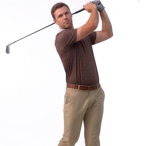 Polo de golf personnalisé pour hommes, vente en gros, design personnalisé, polo de golf sublimé, polo de golf à manches courtes pour hommes - Product Image 5