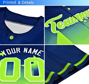 Uniforme de Béisbol Profesional Sublimado, Jersey de Equipo Transpirable de Secado Rápido, Ropa Deportiva de Liga, Jersey de Béisbol Personalizado - Product Image 4