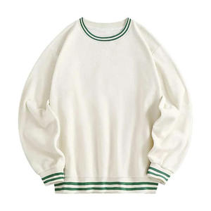 Sudaderas Casuales de Algodón Transpirables y Cómodas para Hombre, Ropa Masculina, Nuevo Diseño a Rayas, Logotipo Personalizado, Sudadera de Manga Larga - Product Image 1