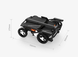 Velocímetro con tres configuraciones de velocidad, además de faros para uso nocturno. La batería tiene una larga duración para personas con discapacidad - BZ-Q40 - Product Image 6