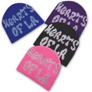 Gorro de punto estilo Y2K con diseño de telaraña jacquard para hombre y mujer, gorro de punto al por mayor con logotipo personalizable, gorro para el frío. - Product Image 6