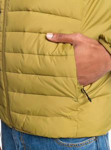 <b>Men's</b> Hooded Bubble <b>Jacket</b> Waterproof Breathable Quick-Dry 100% Polyester Casual Full-Zip Winter Outerwear - Product Image 6