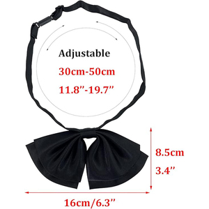 Nœud Papillon en Soie Violette Style Papillon avec Sangle Réglable à Nouer Soi-même, Couleur Unie, pour Tenue Formelle, Durable, Respirant, Séchage Rapide, pour Mariage et Fêtes - Product Image 6