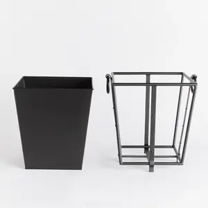 Maceta de Metal de Diseño Artesanal para Decoración de Oficinas y Hoteles, Maceta Rústica de Hierro para Exteriores, Jardinera para Paisajismo, Florero - Product Image 3