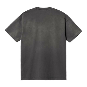 เสื้อยืดโอเวอร์ไซส์ผู้ชายสไตล์วินเทจ ผ้าคอตตอน 100% ทรงริงเกอร์ หนานุ่ม ซักย้อมสีแบบแอซิดวอช แนวสตรีทแวร์ ย้อนยุค เป็นมิตรต่อสิ่งแวดล้อม ระบายอากาศได้ดี - Product Image 2