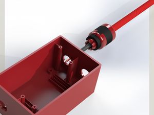 Prensaestopas con Clasificación IP66 de Fijación Rápida, Grado FR V0, Material Certificado UL94, IP/IEC60529-1989, Modelo PLWP-CG-08Z0, Alto/Bajo Voltaje - Product Image 4