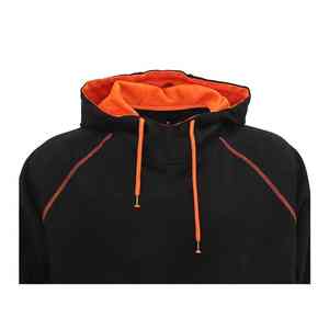 Sudaderas con Capucha para Hombre, Negras y Rojas, Bordadas, Lisas, Diseño de Llama, Compra al por Mayor, Sudaderas de Invierno Hechas de Material de Poliéster y Algodón - Product Image 2