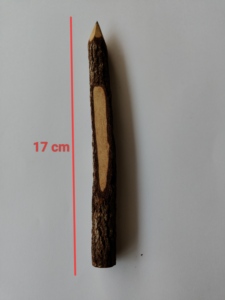 Lápiz de Madera Tallado Clásico, Ecológico, Hecho a Mano, 100% Madera de Tamarindo, 17 cm de Largo, de Tailandia, Juguetes para Graduación y Regreso a Clases - Product Image 5