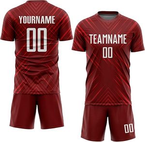 ชุดเสื้อฟุตบอลสีชมพูดำแบบซับลิเมชั่นสำหรับผู้ใหญ่ คอกลม แขนสั้น ระบายเหงื่อได้ดี - Product Image 2