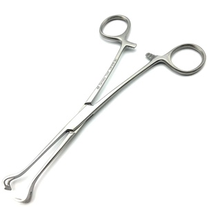 ชุดเครื่องมือผ่าตัดด้วยตนเองอุปกรณ์จับเนื้อเยื่อและลำไส้ babcock ทำจากสเตนเลสสตีลขนาด24ซม. - Product Image 3