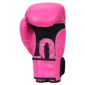 Guantes de Boxeo de Cuero Cómodos y de Alta Calidad para Adultos, MMA, Fitness, Cierre Ajustable con Velcro, Personalizables - Product Image 4