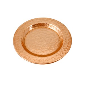 Wholesale Custom Logo Handmade Hammered Copper Coasters Set High Quality Pure Metal Round Drink Coasters <b>Table</b> <b>Protector</b> Mats - Product Image 4