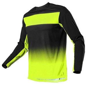 Maillot de course personnalisé par sublimation, polyester, manches longues, pour motocross, vêtements de course automobile, séchage rapide, respirant, unisexe, parmi les plus vendus - Product Image 2