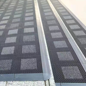 Anti Slip Dust Remove Doormat Plastic Interlocking Carpet Entrance Welcome Floor <b>Mat</b> - Product Image 2