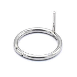 Anillo Nasal para Toro de 2.5 Pulgadas, Anillo Nasal de Acero Inoxidable Resistente para Ganado, con Tornillo, para Exhibición y Uso Veterinario en Animales de Granja - Product Image 5