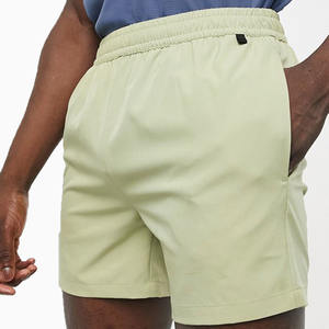 Pantalones Cortos de Diseño de Alta Calidad para Hombre, Cintura Elástica con Cordón Interior, Bolsillos Laterales, Corte Ajustado de Longitud Media, Diseño Elegante para Venta al por Mayor - Product Image 1