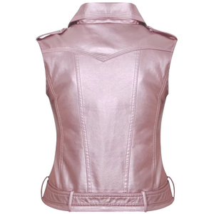 Chaleco de Cuero para Mujer, Diseño 2025, al por Mayor, Nueva Colección, Alta Calidad, Precio Económico, MOQ Bajo - Product Image 2