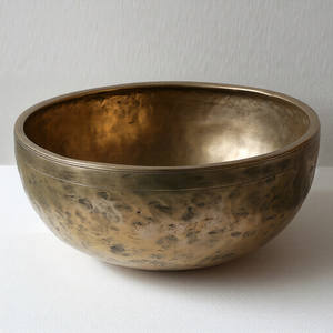 Bol chantant de méditation en aluminium, artisanat bouddhiste, yoga, religieux, chakra, son, méditation, bols ronds - Product Image 1