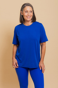 Camiseta Holgada de Gran Tamaño para Mujer, 100% Algodón Transpirable, con Logotipo Personalizado, Manga Corta, Informal, Estilo Urbano, para Verano - Product Image 2