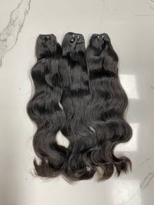 Extensiones de cabello humano virgen alineado con cutícula vietnamita, 100% extensiones de cabello natural ondulado sin procesar, venta al por mayor - Product Image 4