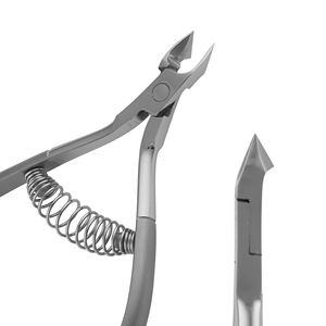 STAHLMANN PRO. Customized Professional Stainless Steel Dull Finish Sharp Blade Wide Jaw Opening Cuticle Nipper Washable Nail - Product Image 4