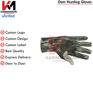 Guantes de Caza Térmicos de Dedo Completo, Resistentes al Viento, con Camuflaje, Agarre Antideslizante y Correa de Muñeca Ajustable para Deportes al Aire Libre - Product Image 5