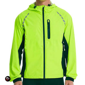 Veste coupe-vent pour homme à capuche, légère, imperméable, pour la course à pied, la randonnée, les sports de plein air - Product Image 1