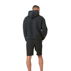 เสื้อฮู้ดดี้ผู้ชายผ้าฝ้ายฟลีซ 100% สำหรับฤดูหนาว - คุณภาพสูง พิมพ์ลายพัฟ โลโก้แบบกำหนดเอง หลากสี |   ดีไซน์กระเป๋าแบบระบายอากาศได้ เป็นมิตรกับสิ่งแวดล้อม | - Product Image 4