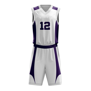 Conjuntos de Uniformes de Baloncesto Unisex para Logotipo Personalizado al por Mayor, Tallas Grandes, 100% Poliéster, Colores y Tallas Personalizables - Product Image 3