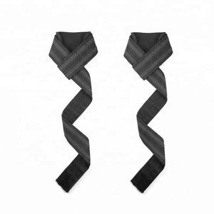 2024 <b>Best</b> Quality Customized Logo 24\" Inch Neoprene Padded Weight Lifting <b>Wrist</b> Straps Strength Training Safety Gear - Product Image 5
