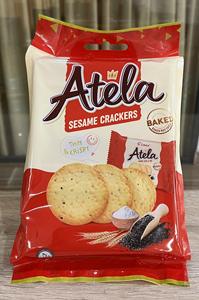 Meilleure qualité ATELA Healthy 228gr Produits de boulangerie vietnamiens Craquelin au sésame croustillant FMCG Biscuits sucrés salés Boîte Sac Sachet - Product Image 2
