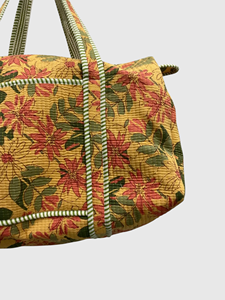 Sac de voyage à motif floral, en tissu, grande capacité, style décontracté - Product Image 3