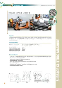 Machine de découpe industrielle automatique à grande vitesse pour films, papiers et feuilles, avec fonction de refendage de surface et de rembobinage de rouleaux - Product Image 4