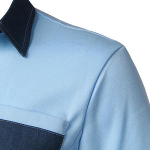 Polo homme en jersey uni de haute qualité, fabriqué en usine, vente en gros, dernière collection, chemises en coton, design tendance. - Product Image 3