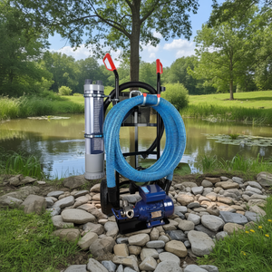 <b>Pond</b> Mud <b>Vacuum</b> Cleaner Kit with Pulse Pump and Stone Separator - Product Image 3