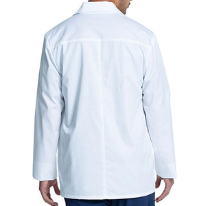 เสื้อกาวน์สำหรับบุรุษและสตรี คุณภาพสูง สำหรับงานห้องปฏิบัติการ แขนยาว สวมใส่สบาย ทนทาน เหมาะสำหรับงานวิจัยทางการแพทย์ - Product Image 2
