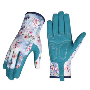 Eco Friendly Leather Safety Gardening <b>Gloves</b> Made From Premium Material Suitable For Outdoor Gardening - Product Image 1