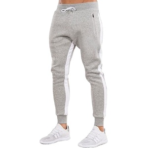 Pantalones de jogging para hombre, caqui, ajustados, algodón 100 personalizado, liso, informal, OEM, con bolsillos, Mar XXS, artículo largo de China - Product Image 3