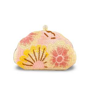 Beige Formal P24389 Clutch Elegante Cadena fina y pulseras de eslabones Accesorio - Product Image 3