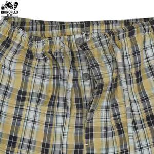 Men's Royal Flannel Lounge Pants Soft Cozy Canvas Pajama Bottoms With Elastic Waist For Sleeping & Casual Home Wear - Product Image 6