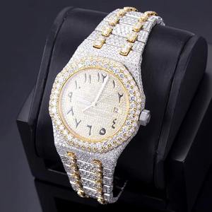 Montre Hip Hop Moissanite Iced Out Bling Fournisseur en Gros - Product Image 3