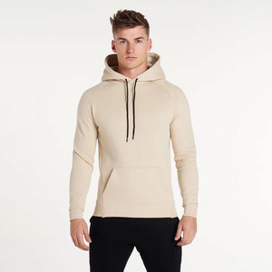 Sweat à capuche homme en molleton bouclette de coton épais de haute qualité, coupe ajustée, doublé, respirant, avec cordon de serrage, idéal pour l'hiver et le fitness - Product Image 5